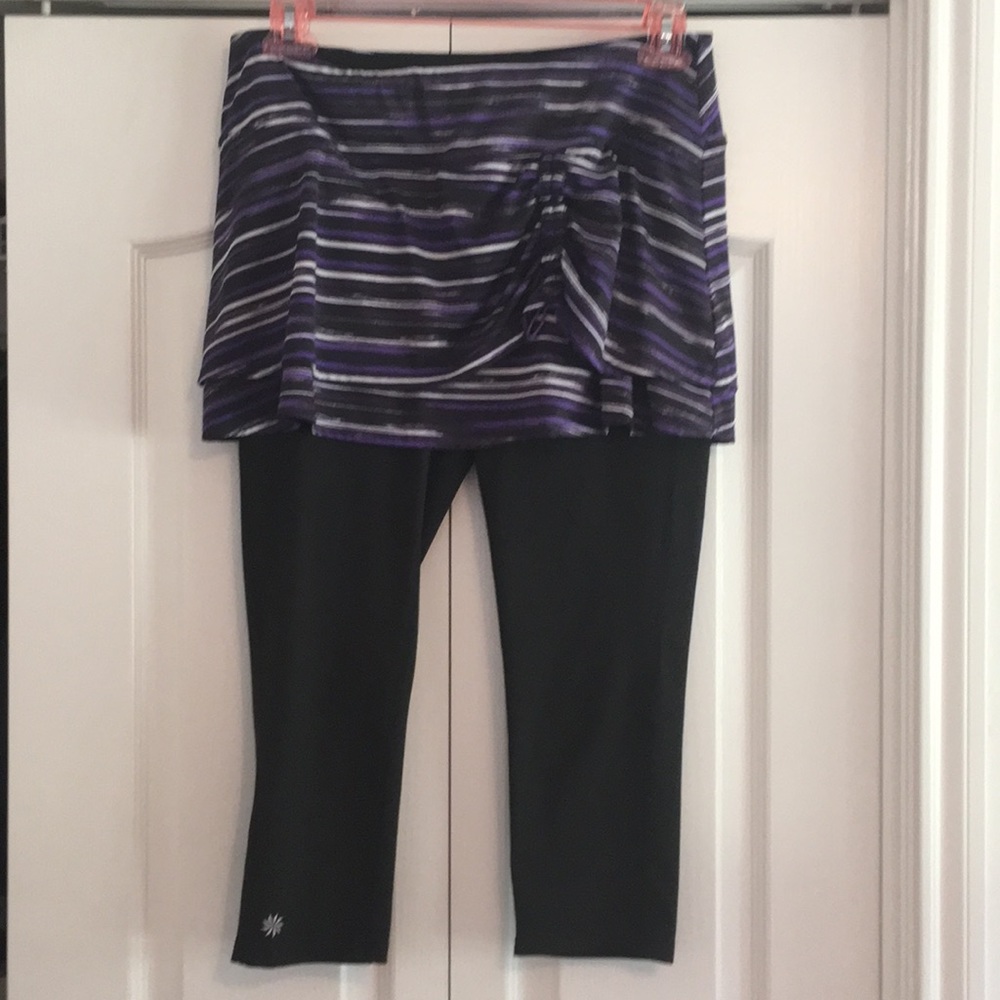 Athleta Capri with built in skirt